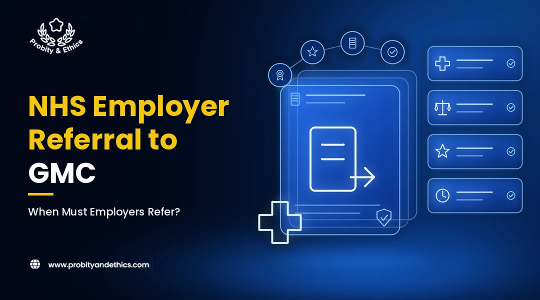 NHS Employer Referral to GMC: When Must Employers Refer?