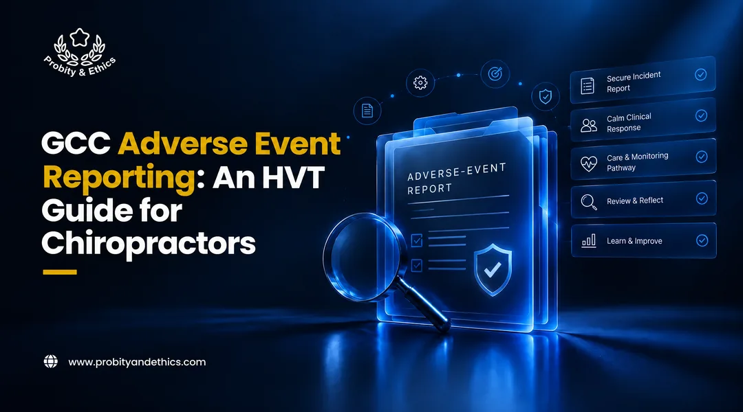 GCC Adverse Event Reporting: An HVT Guide for Chiropractors