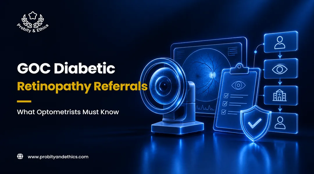 GOC diabetic retinopathy referrals guidance for optometrists