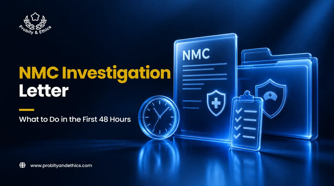 NMC Investigation Letter: What to Do in the First 48 Hours