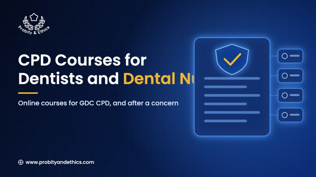 CPD Courses for Dentists and Dental Nurses: Online Courses for GDC CPD